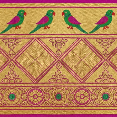 Texture: Paithani border color